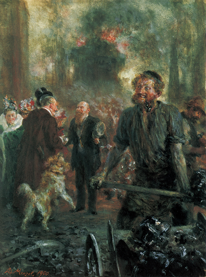  Adolpyh Von Menzel —— 参观冶炼厂